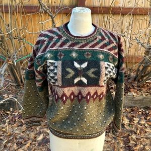 Woolrich vintage wool knit  sweater pullover